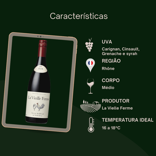 La Vieille Ferme - Rouge 2023