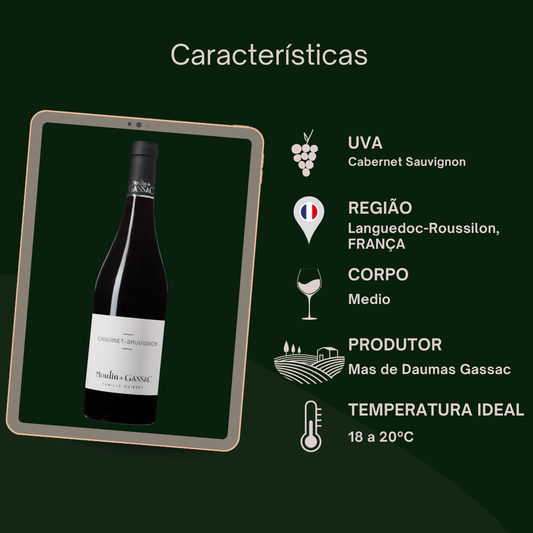 Moulin de Gassac cabernet sauvignon 2020